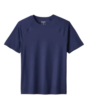 RHONE REIGN SHORT SLEEVE TOP - MIDNIGHT HEATHER