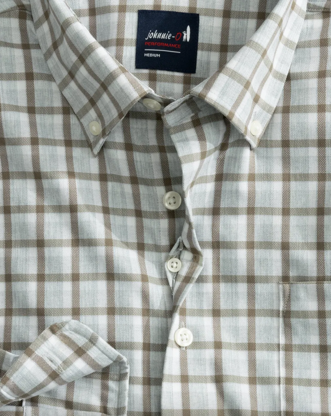 Roosevelt Button Up-Grey