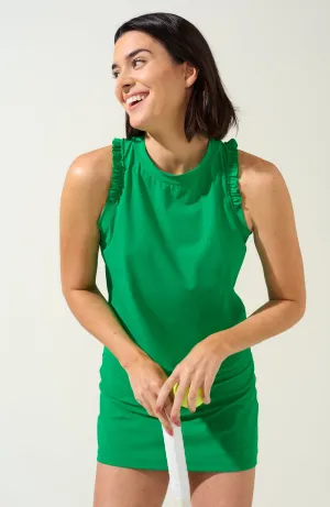 Ruffle Tank Top Clorofilla