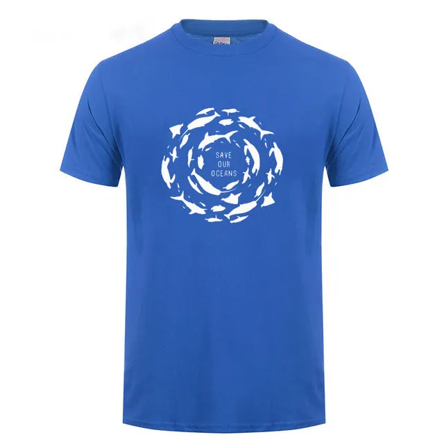 Scuba diving T-Shirt for Men | Save Our Oceans