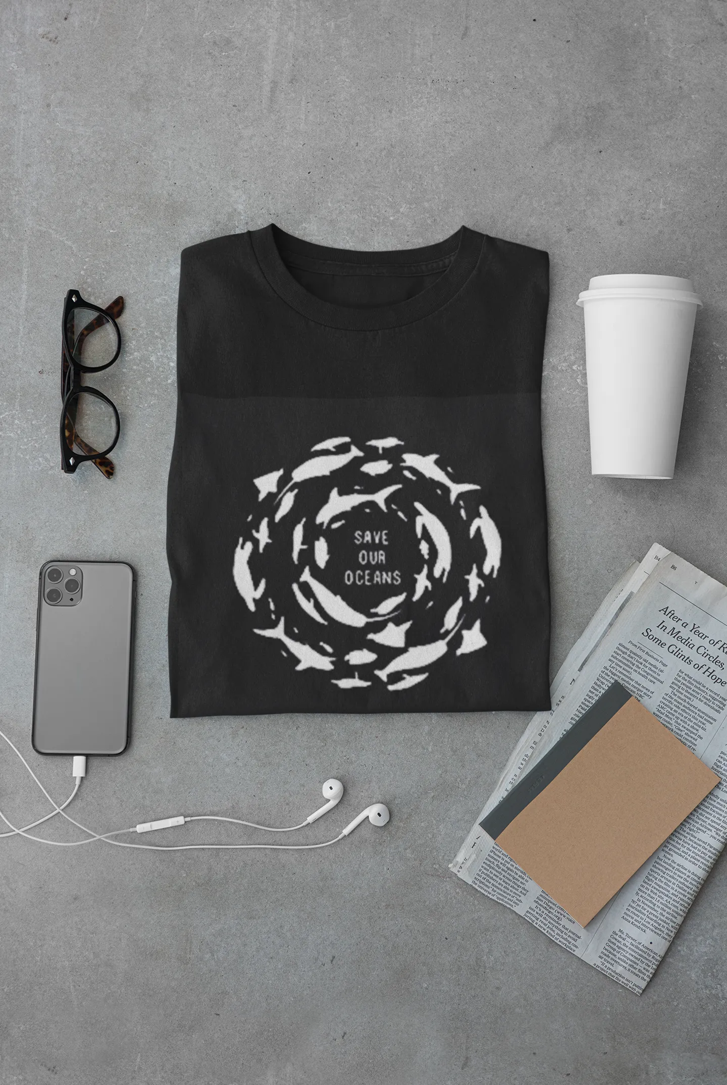 Scuba diving T-Shirt for Men | Save Our Oceans