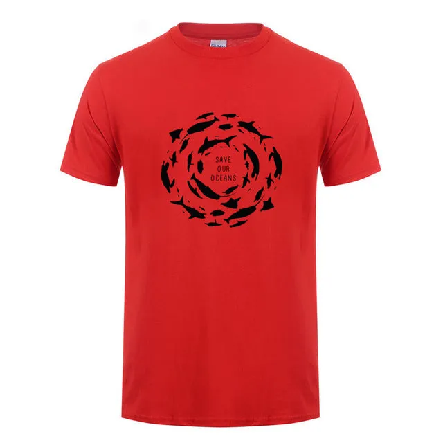 Scuba diving T-Shirt for Men | Save Our Oceans
