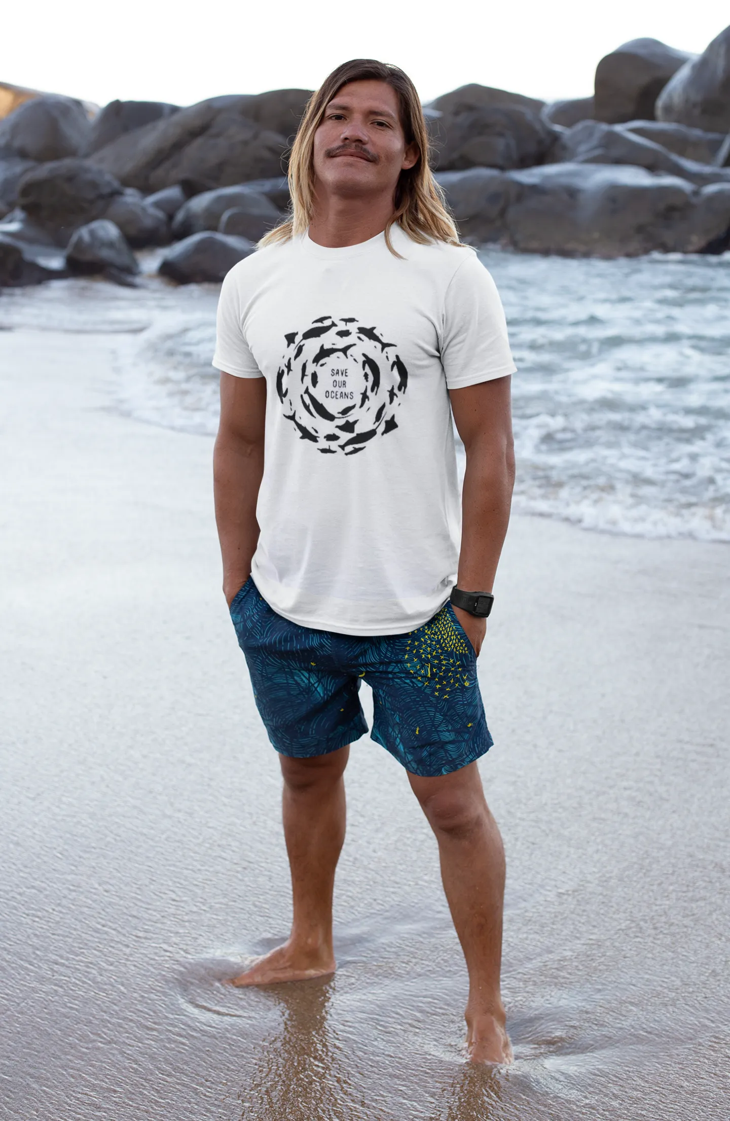 Scuba diving T-Shirt for Men | Save Our Oceans