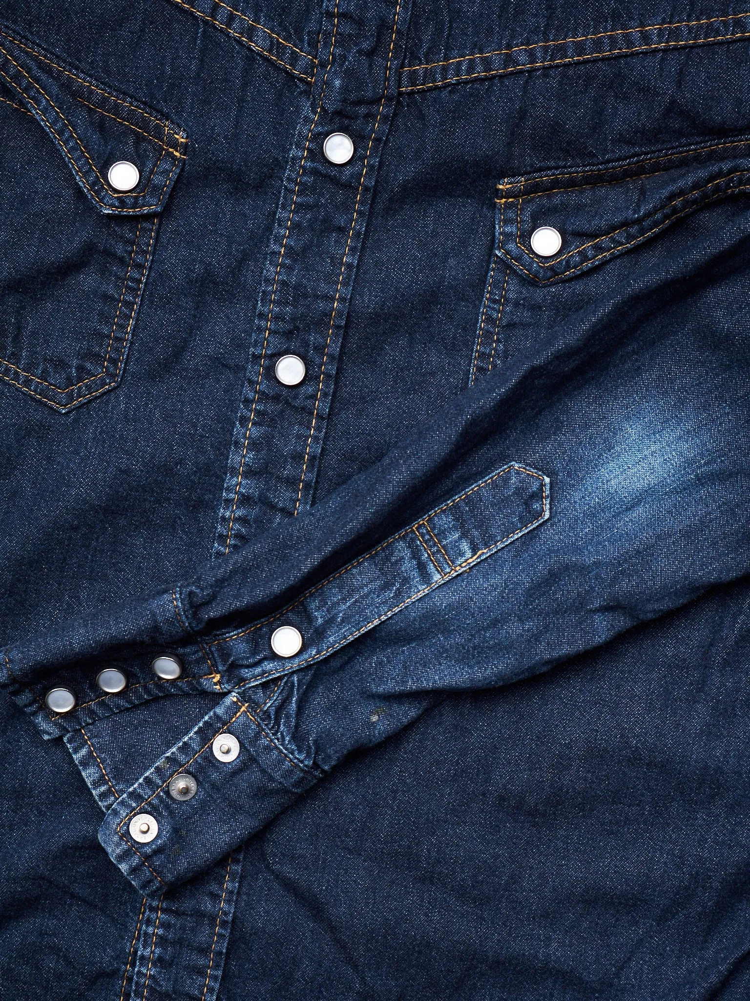 Second hand TCB Jeans Ranchman Denim Shirt Size 40