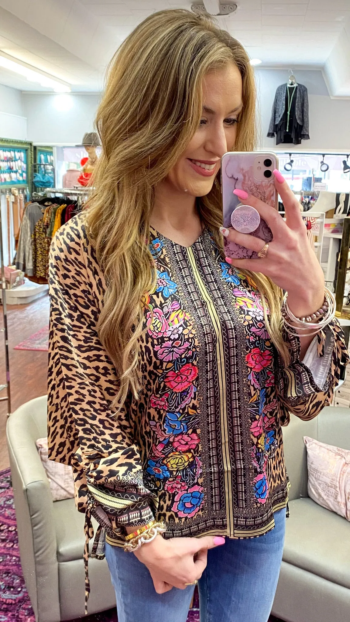 Secret Weapon Tunic: Leopard Mix