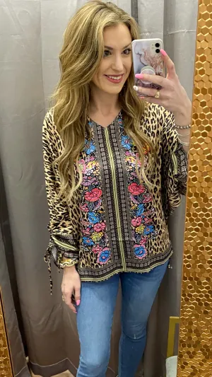 Secret Weapon Tunic: Leopard Mix