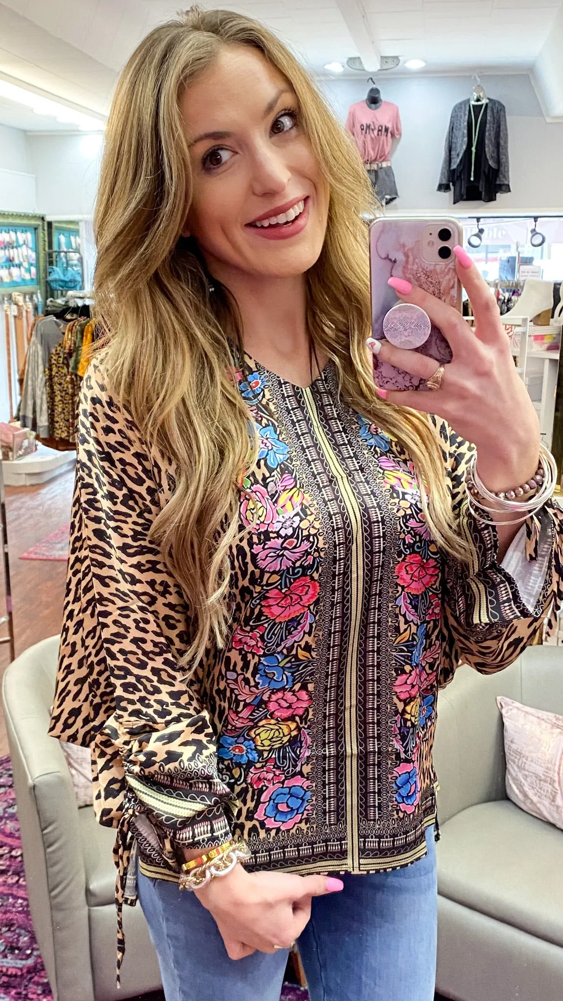 Secret Weapon Tunic: Leopard Mix
