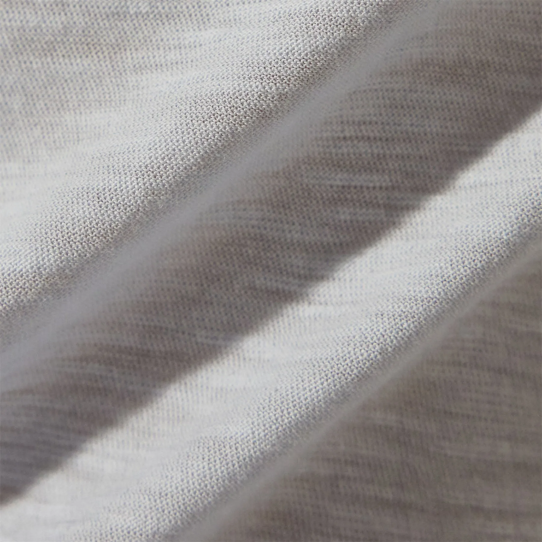 Sheer Slub Casual V Neck - Open Sky