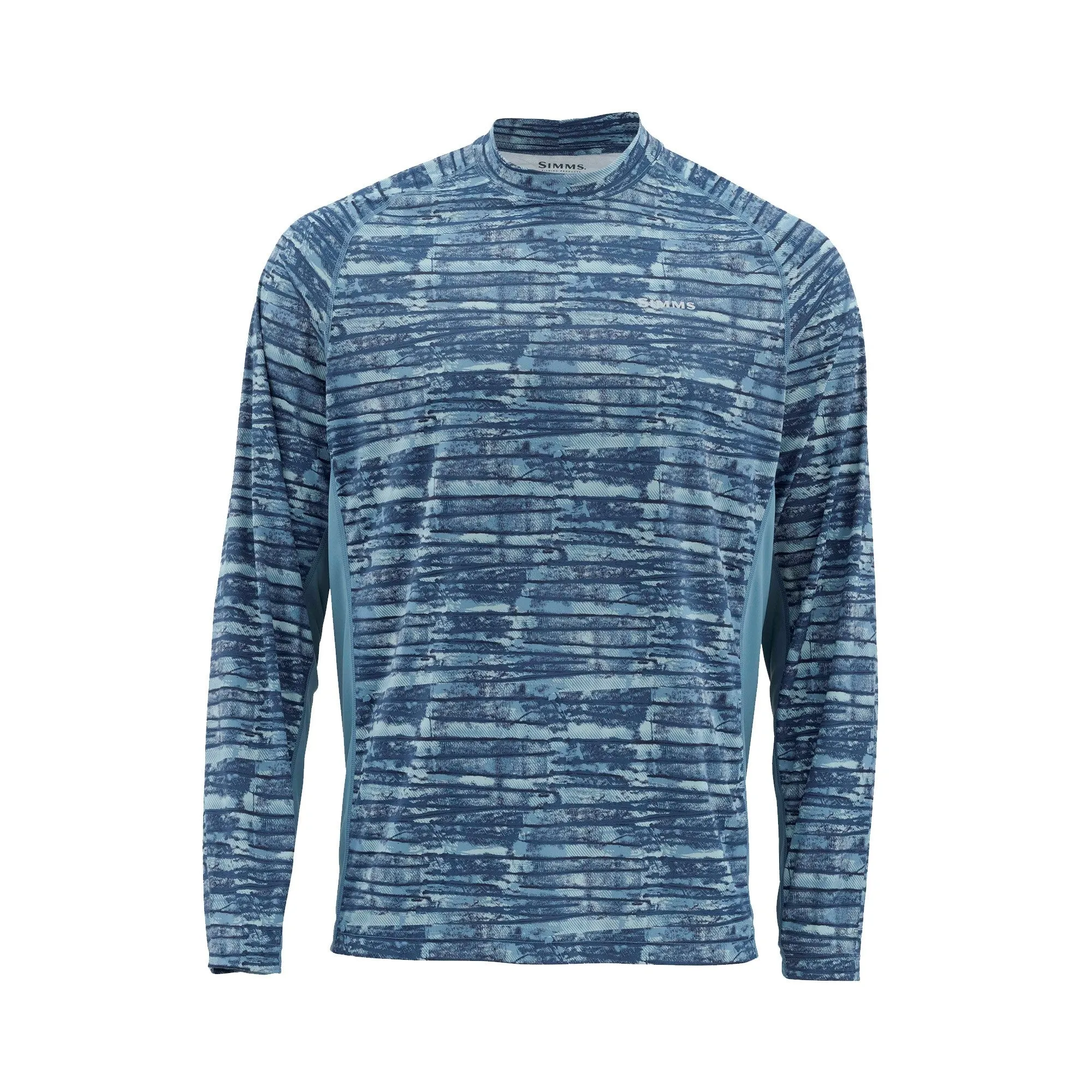 Simms SolarFlex Long Sleeve Crewneck Shirt - Print