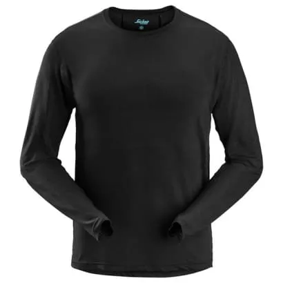 Snickers 2411 Litework Lightweight Long Sleeve Work Tee shirt