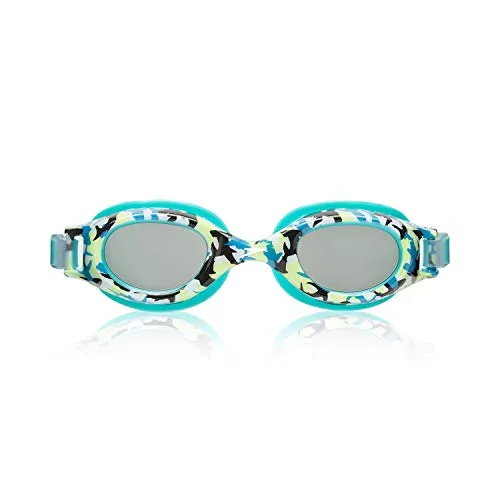 Speedo Unisex-child Swim Goggles Hydrospex Ages 6-14 Ceramic/Celeste