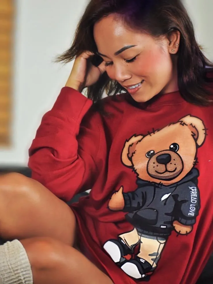 Spread Love Bear Crewneck Sweatshirt