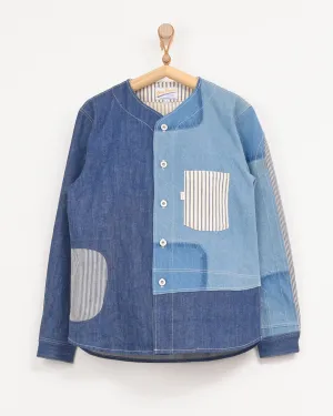 Stadium Button Up in Denim