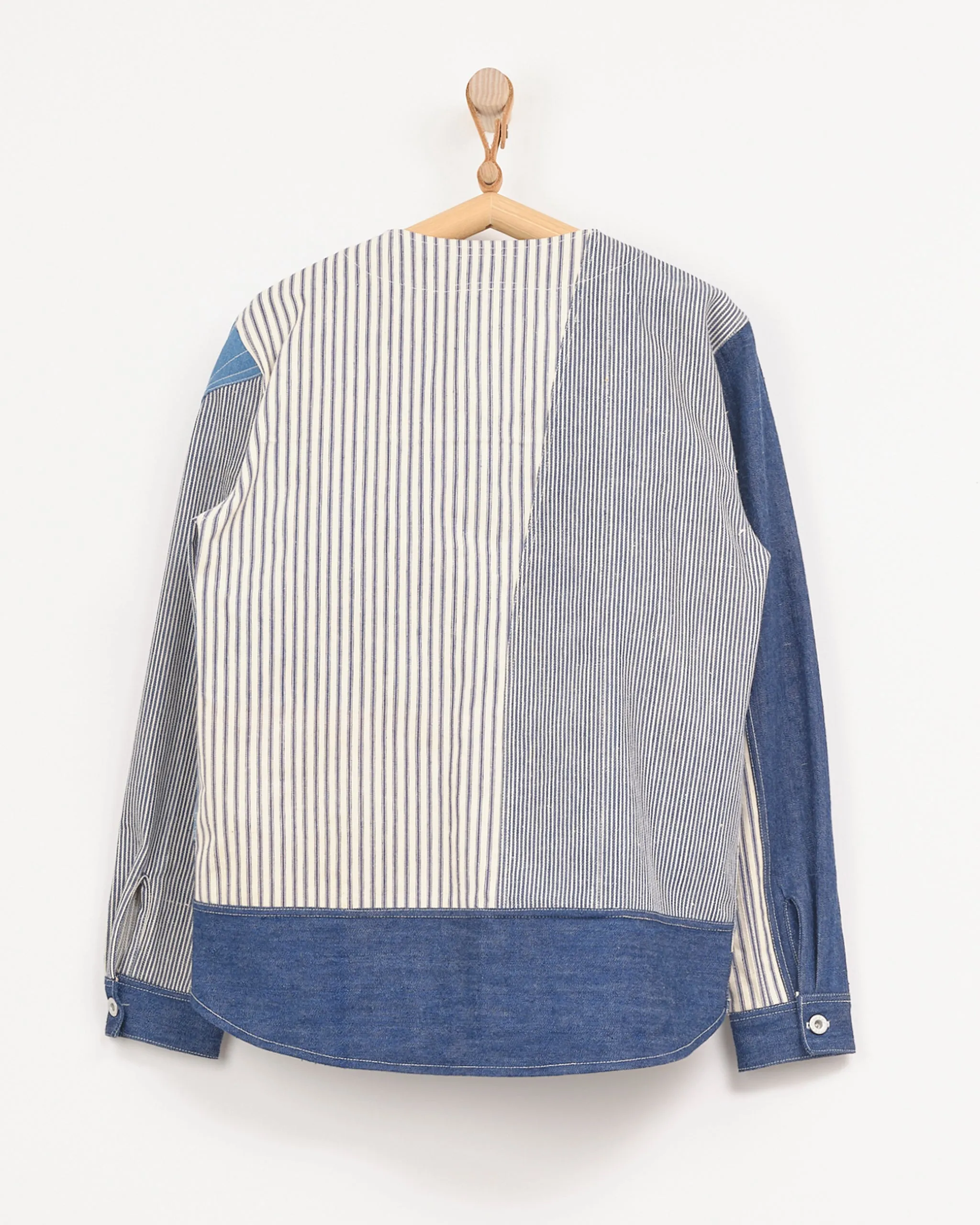 Stadium Button Up in Denim
