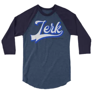STASH ME® Jerk 3/4 sleeve raglan shirt