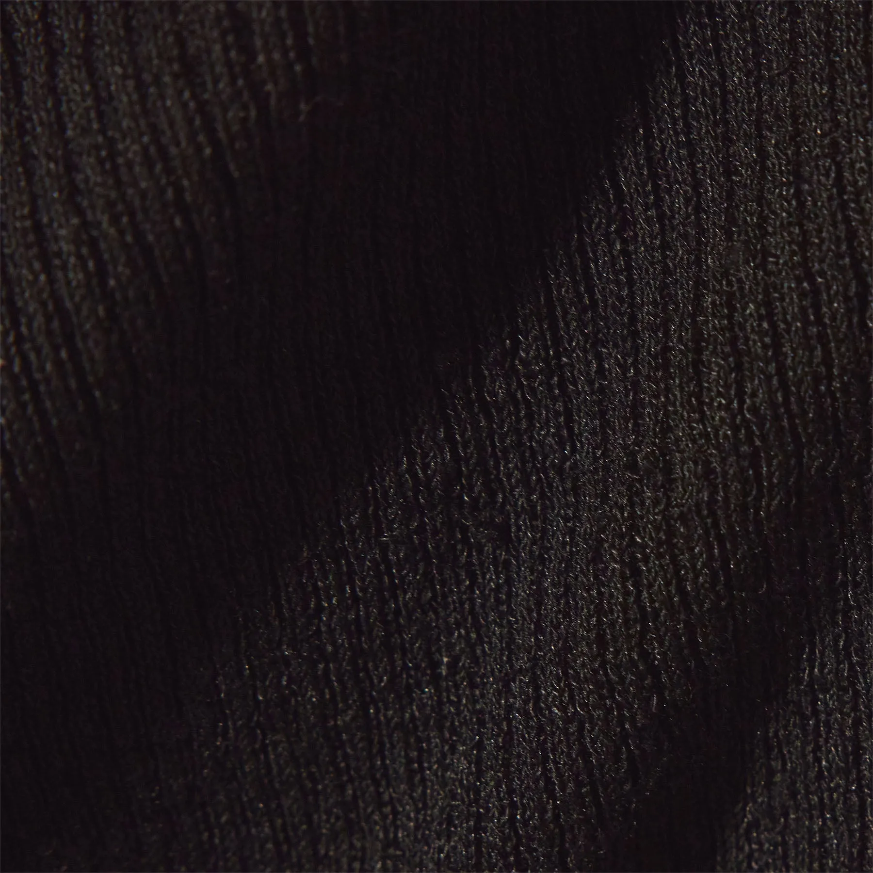 Stretch Linen Ribbed Cardigan - Black