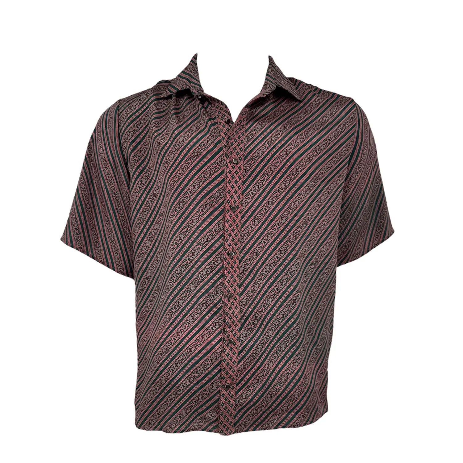 Striped Botanical Shirt - Limited Edition