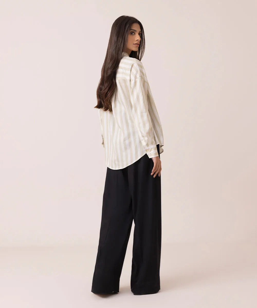 Striped Loose-Fit Shirt