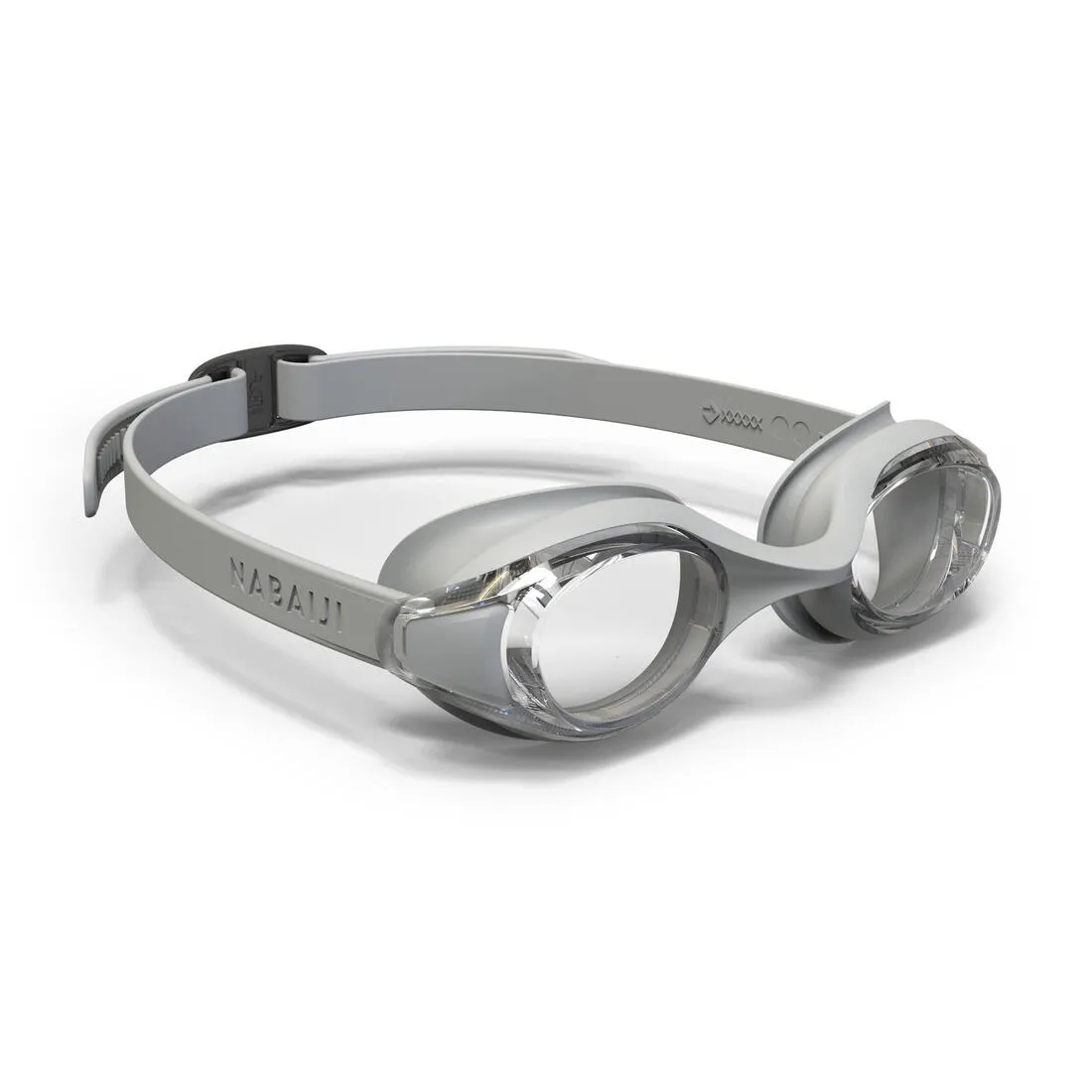 Swimming Goggles - Ready - One Size - Clear Lenses - Grey