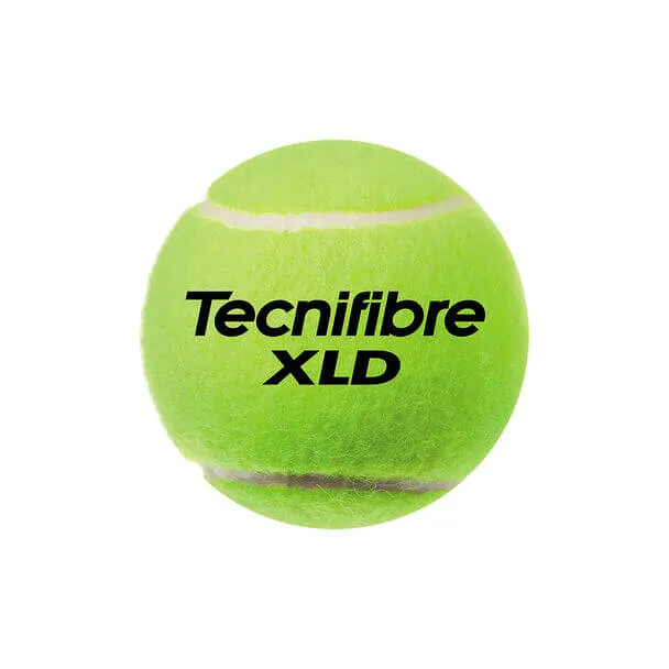 Tecnifibre XLD Tennis Balls - Tube of 4