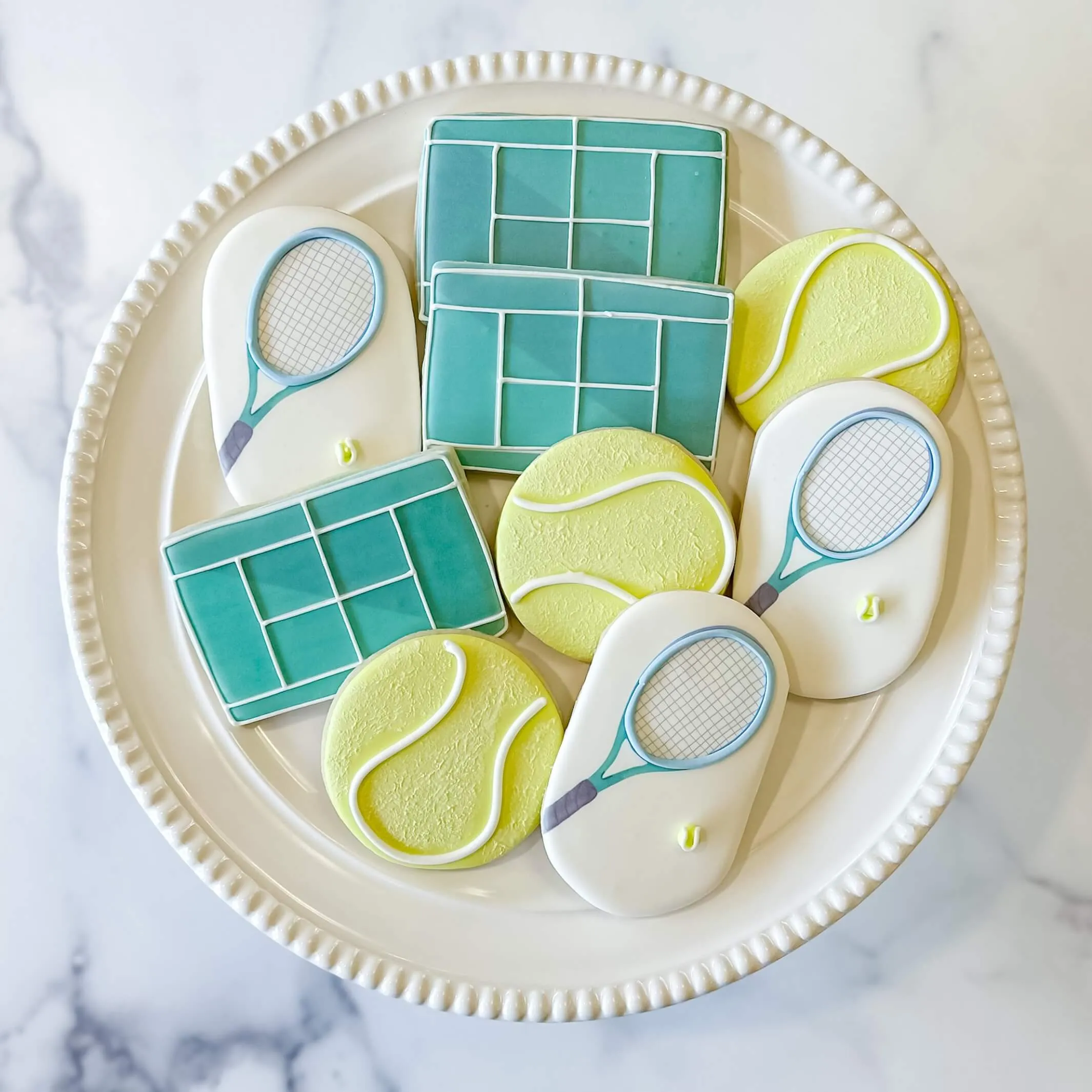 Tennis Sports Cookies | Game Set Match