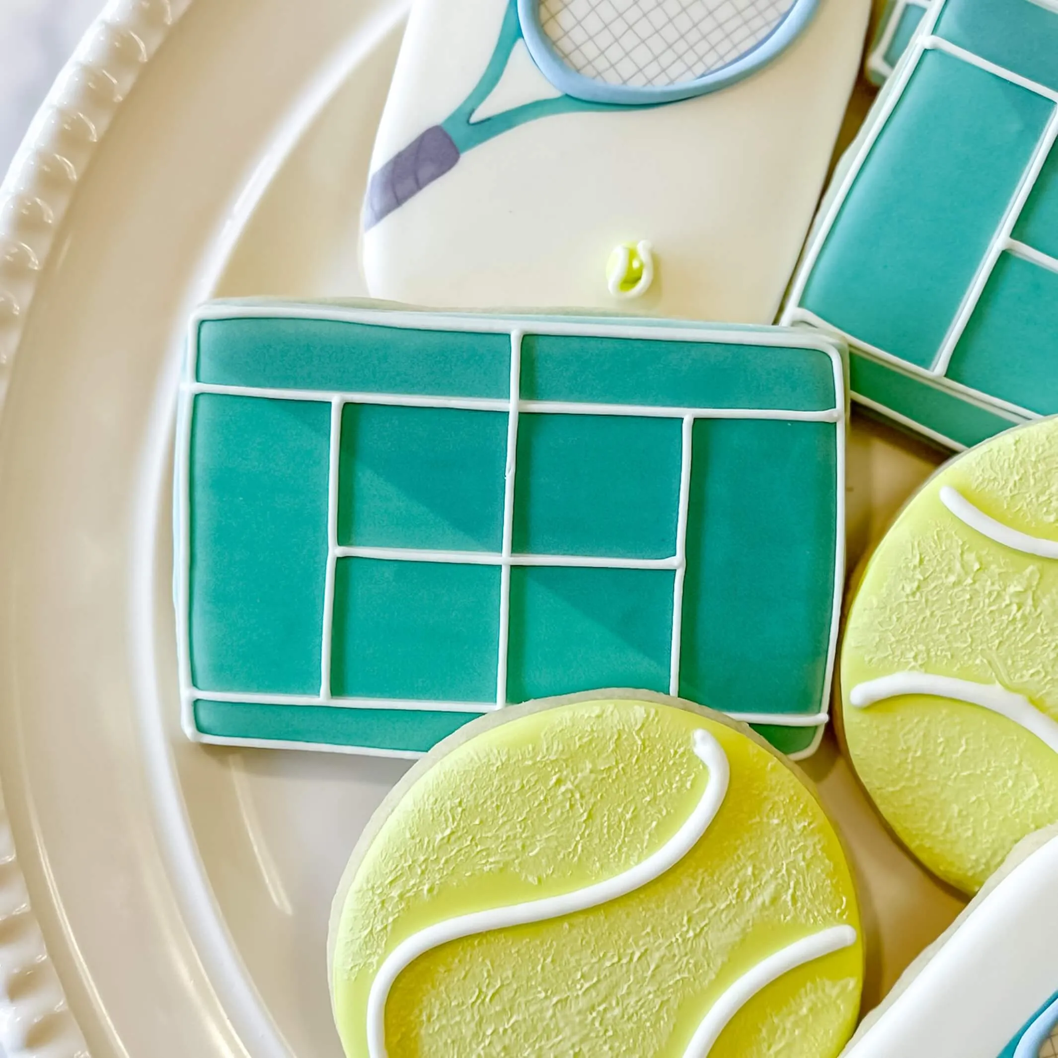 Tennis Sports Cookies | Game Set Match
