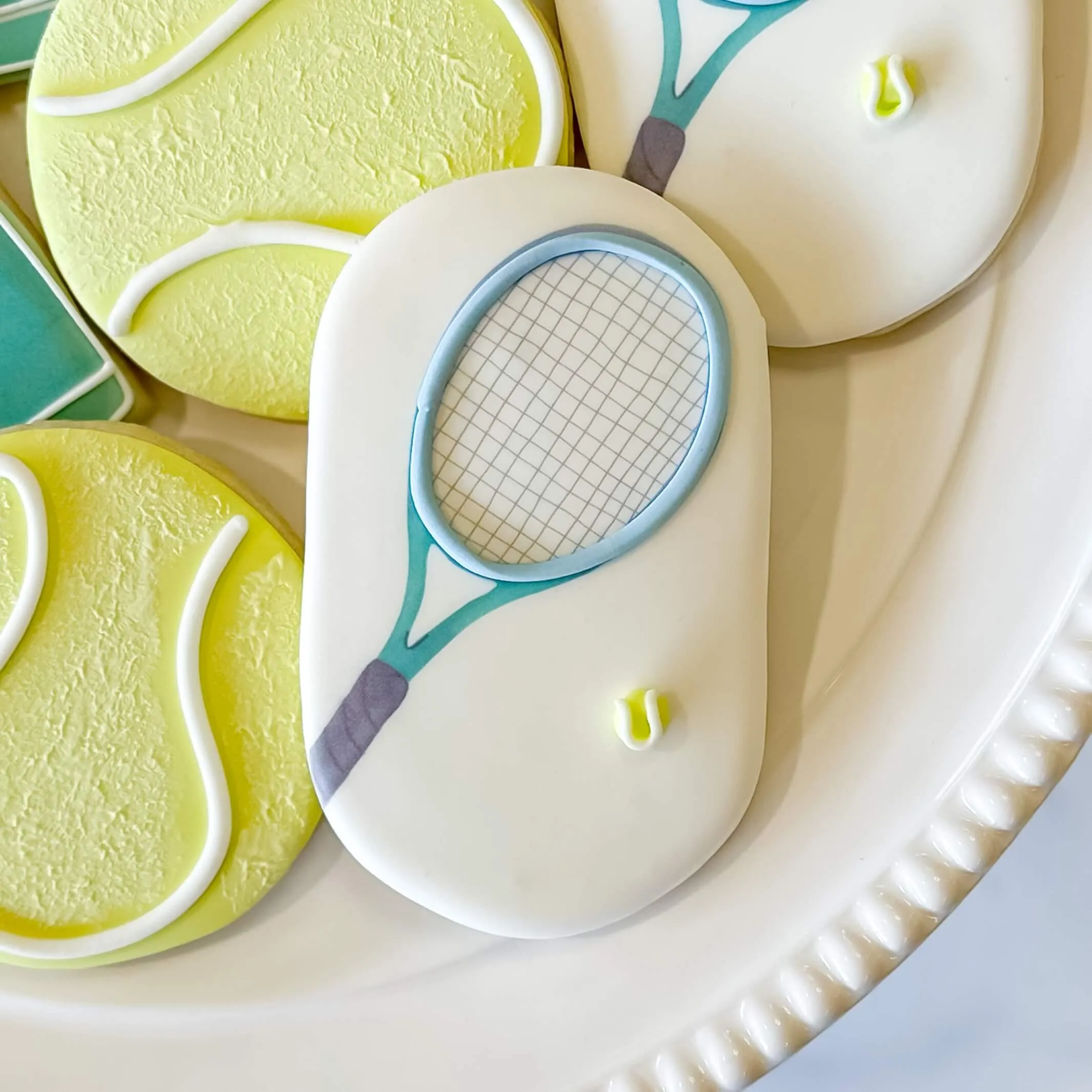Tennis Sports Cookies | Game Set Match