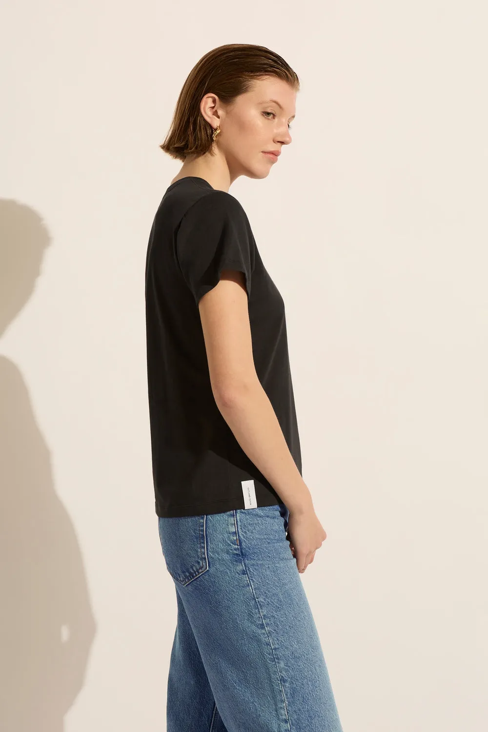 The Good Slim Tee Charcoal