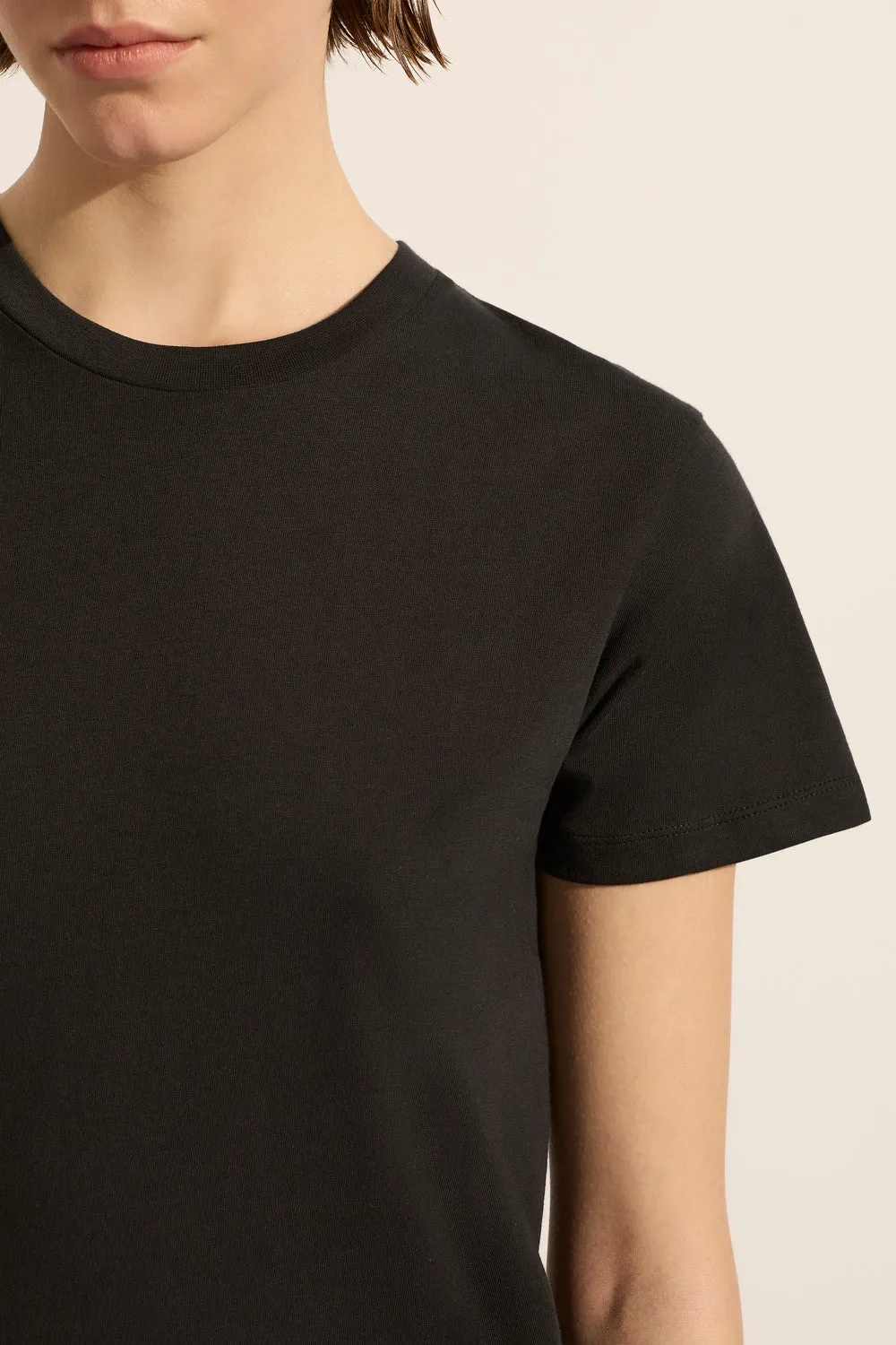 The Good Slim Tee Charcoal