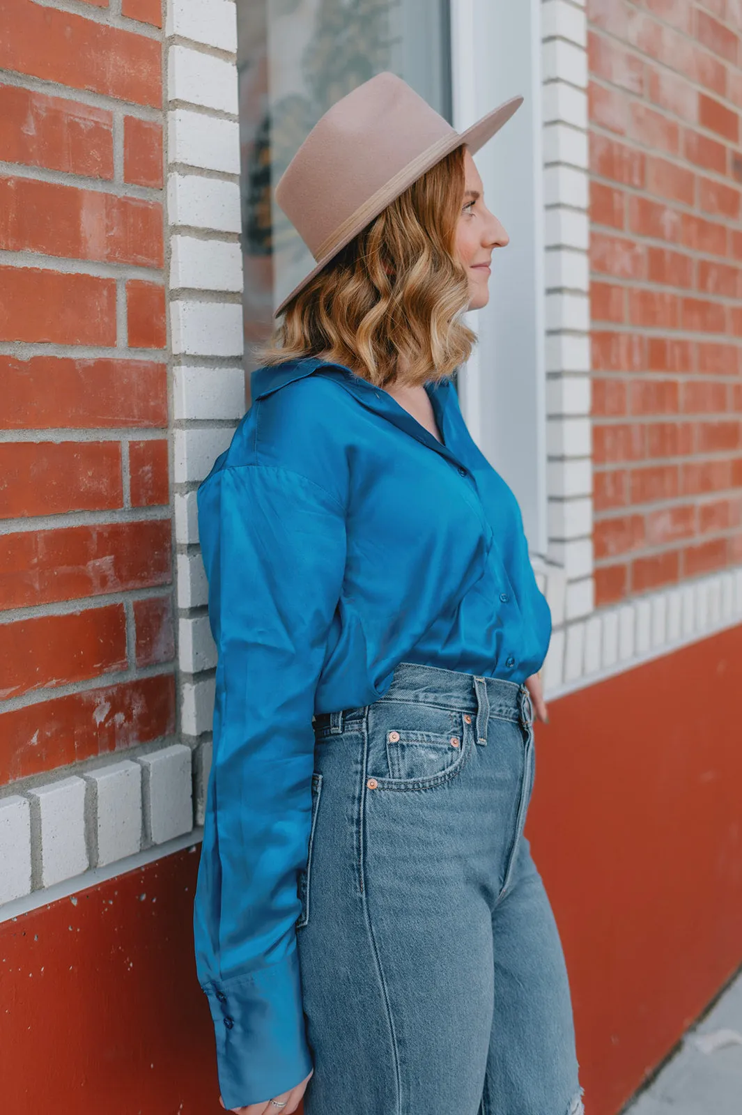 The Pauline Shirt by InWear - Fall Blue - PLUS