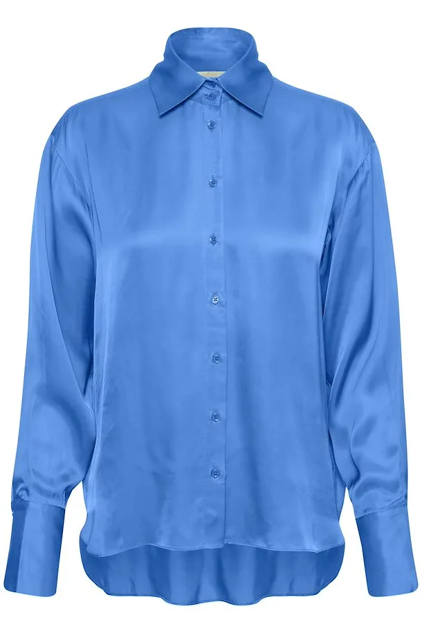 The Pauline Shirt by InWear - Fall Blue - PLUS