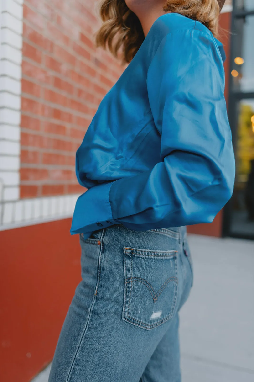 The Pauline Shirt by InWear - Fall Blue - PLUS