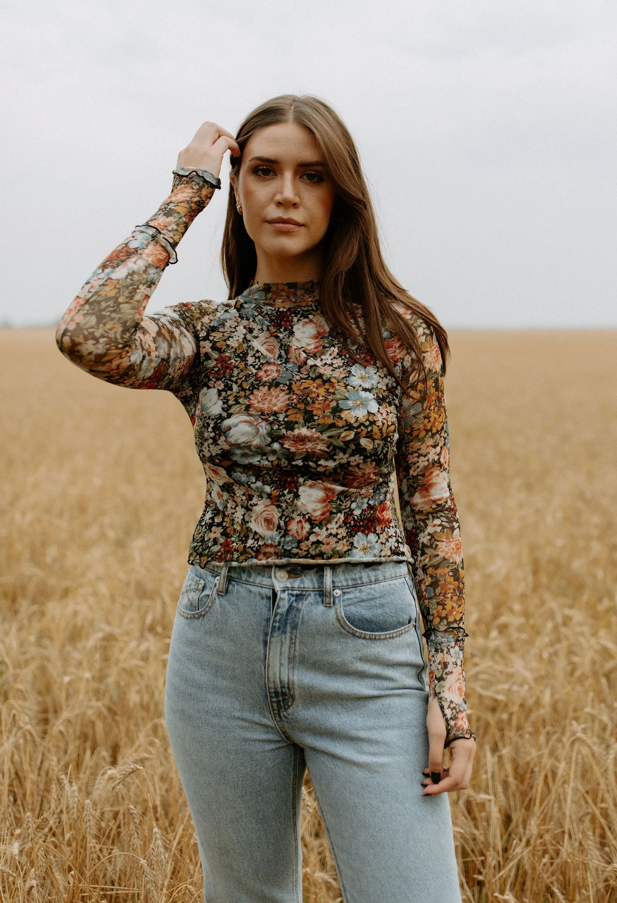 The Rae High Rise Straight Leg Denim - Nostalgia