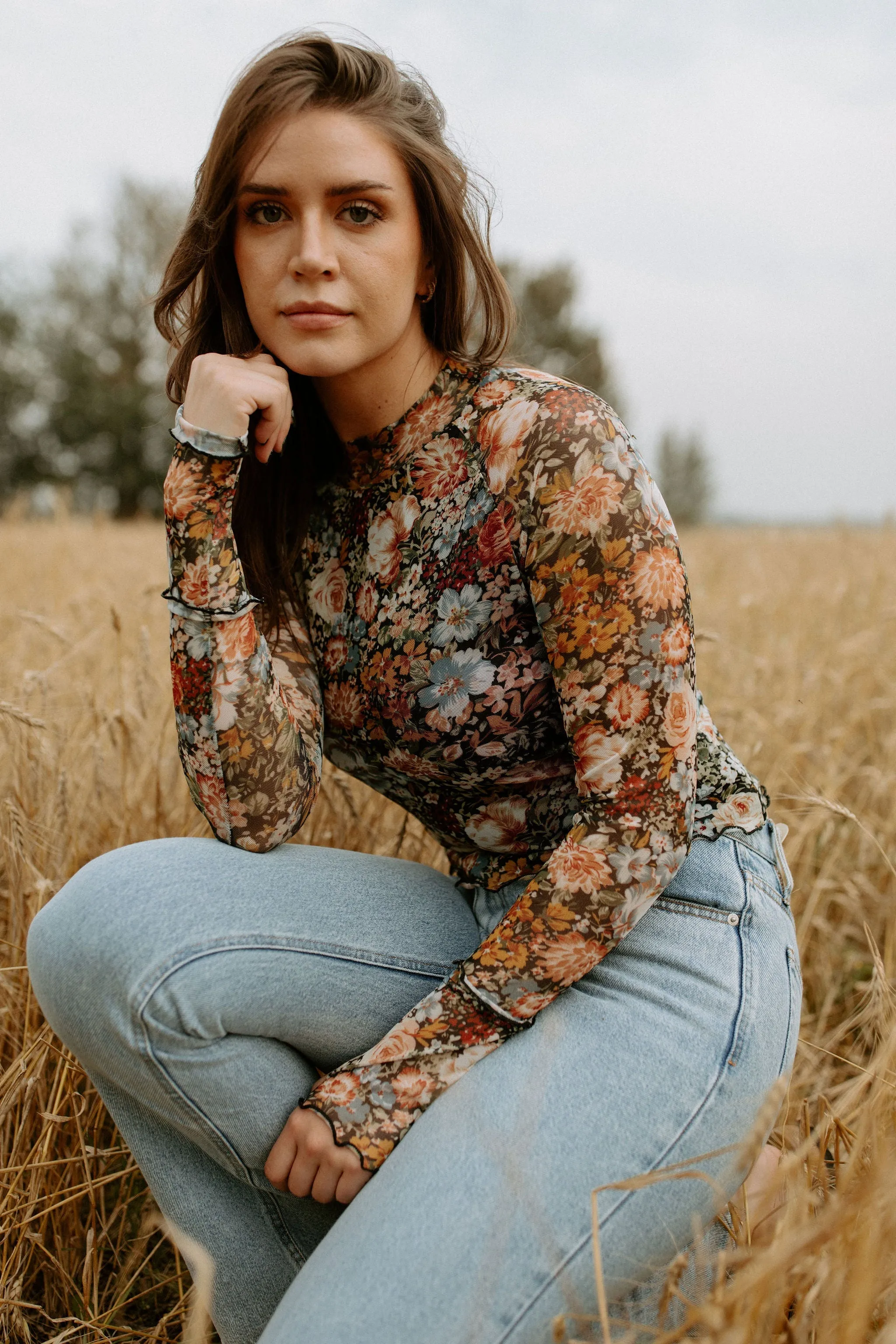 The Rae High Rise Straight Leg Denim - Nostalgia