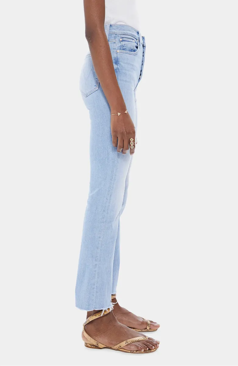 The Tripper High Waist Fray Hem Ankle Jeans