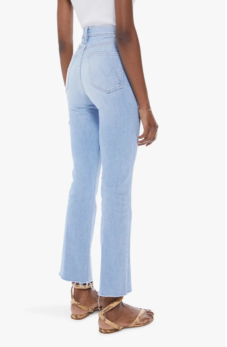 The Tripper High Waist Fray Hem Ankle Jeans