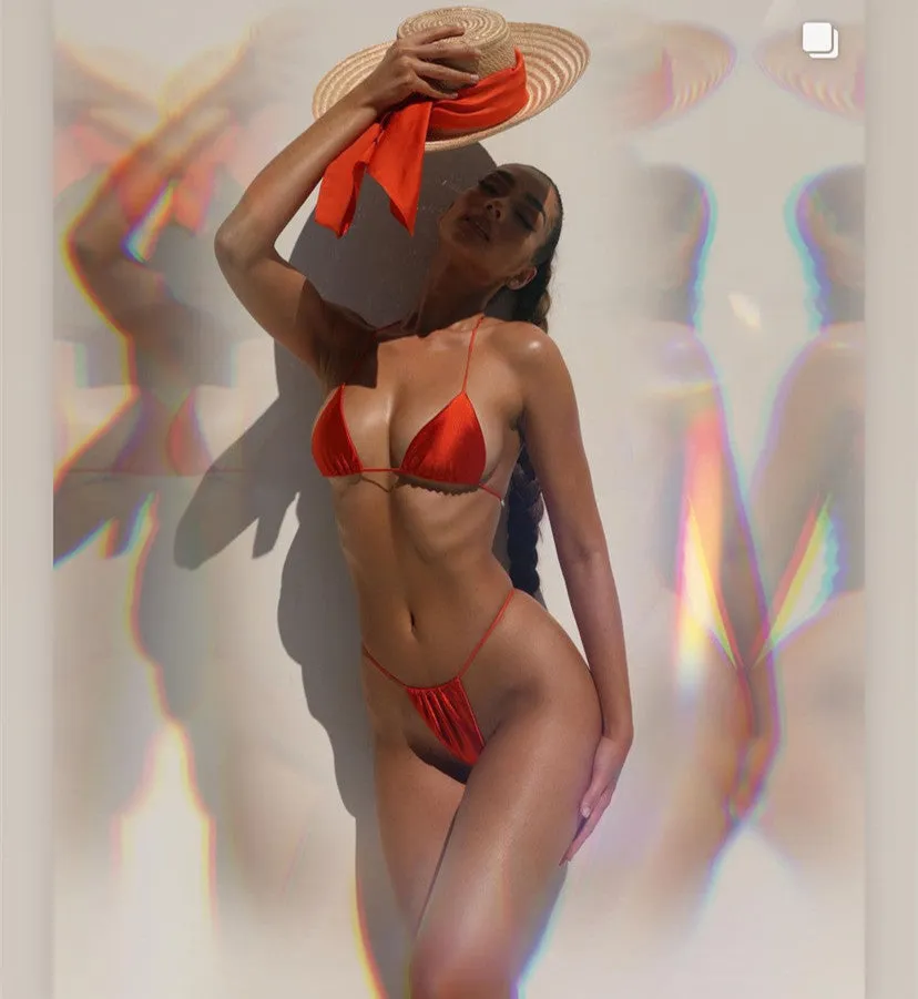 Three-Piece Bikini Swimwear Sexy Three-Piece Swimsuit