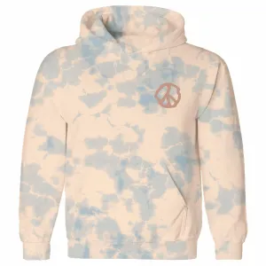 Tiny Whales Head in the Clouds Hoodie - Faded Pink / Denim