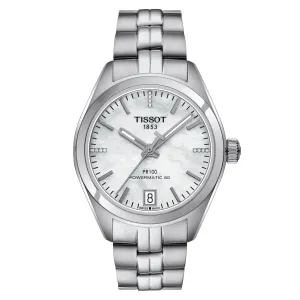 Tissot PR 100 Powermatic 80 Automatic Women's Watch T1012071111600
