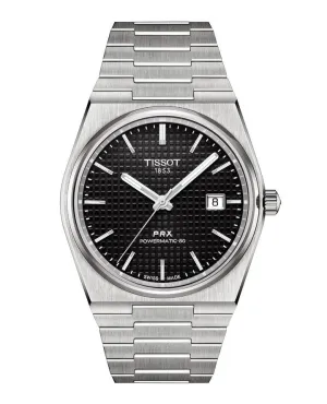 Tissot PRX Powermatic 80, 40mm Black Dial - T137.407.11.051.00