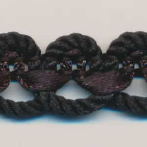 Twist Satin Braid #142 Coffee Brown