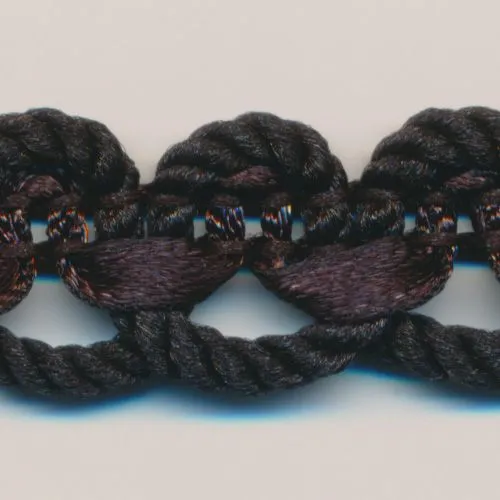 Twist Satin Braid #142 Coffee Brown