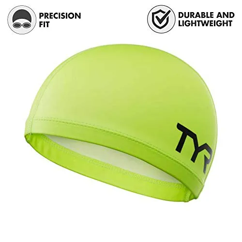 TYR Hi-Vis Warmwear Cap Swim Cap (Fluro Yellow)