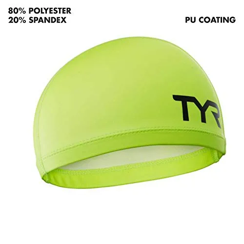 TYR Hi-Vis Warmwear Cap Swim Cap (Fluro Yellow)