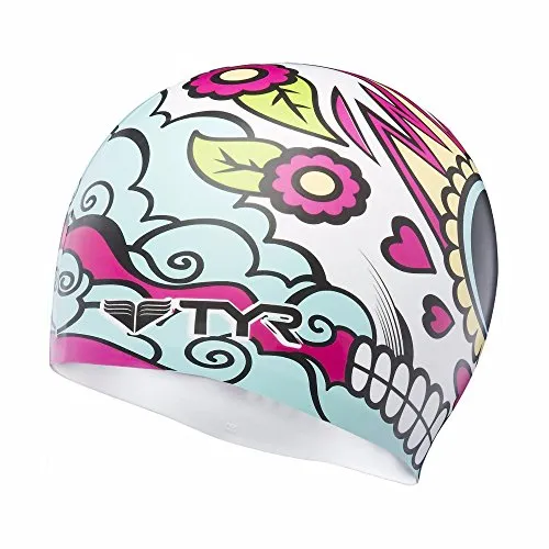 Tyr La Vengadora Swim Cap (Multi)