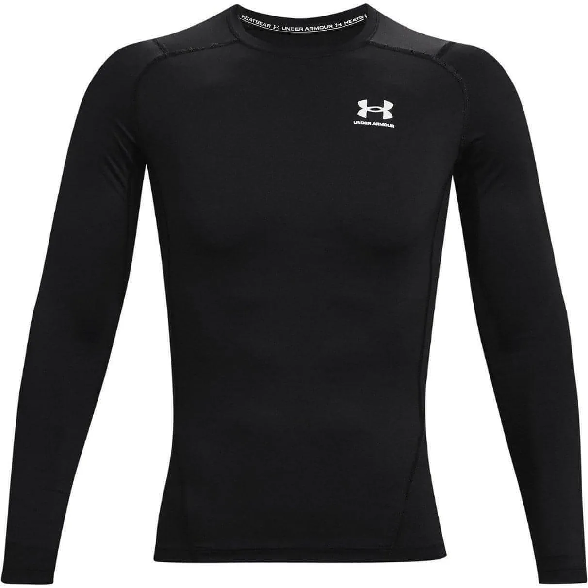 Under Armour HeatGear Armour Long Sleeve Mens Compression Top - Black
