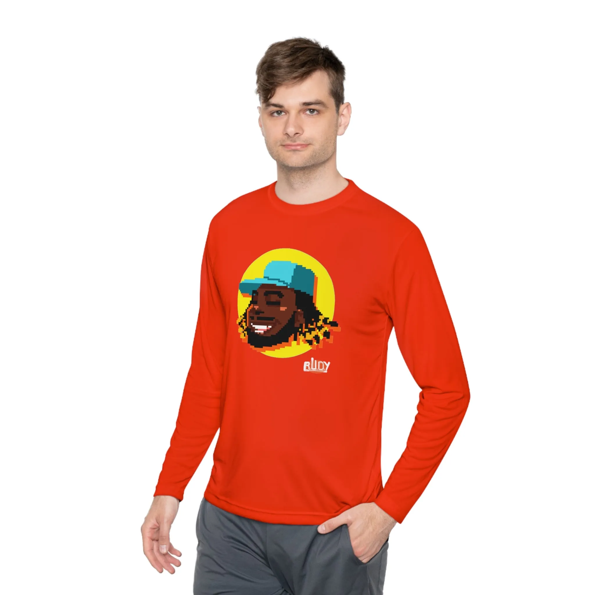 Unisex Lightweight Long Sleeve Tee Rudy #3