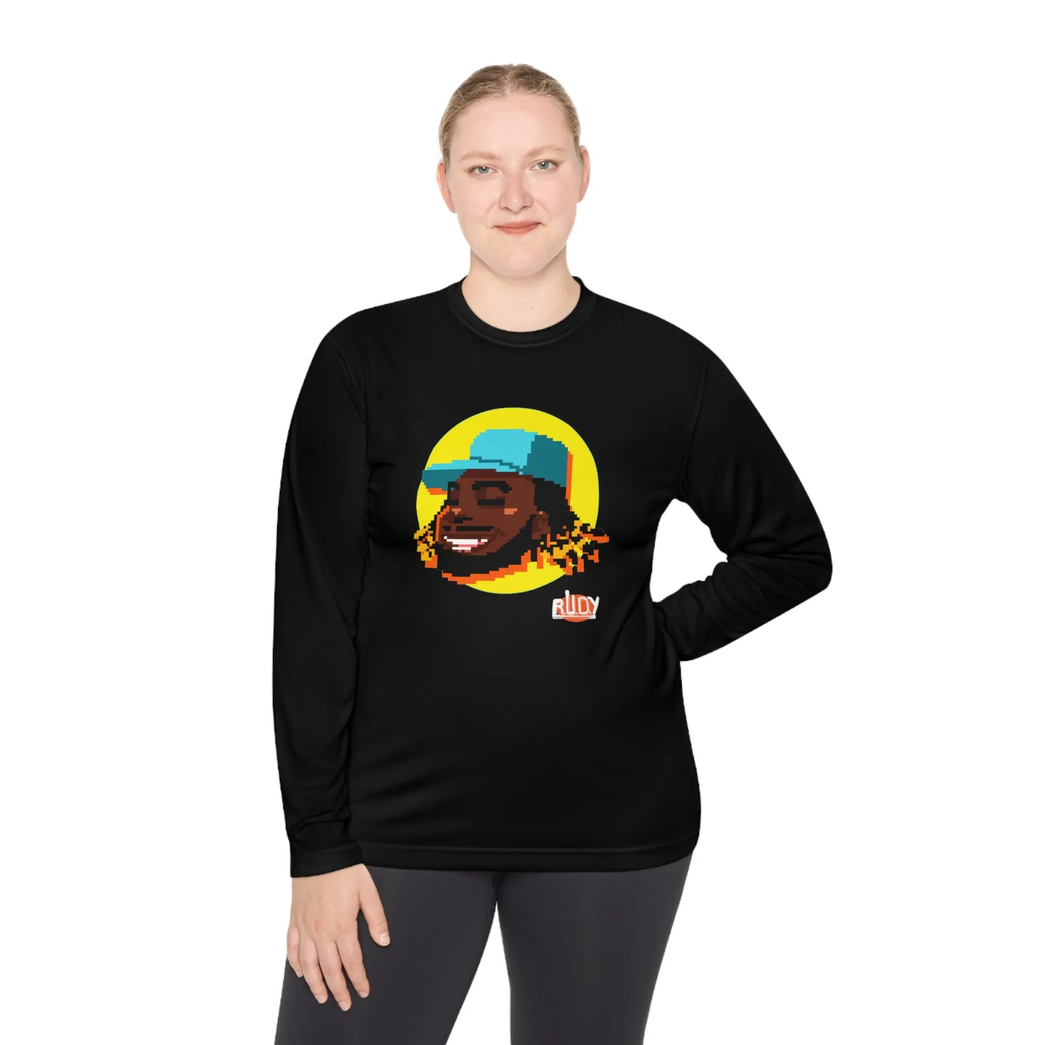 Unisex Lightweight Long Sleeve Tee Rudy #3