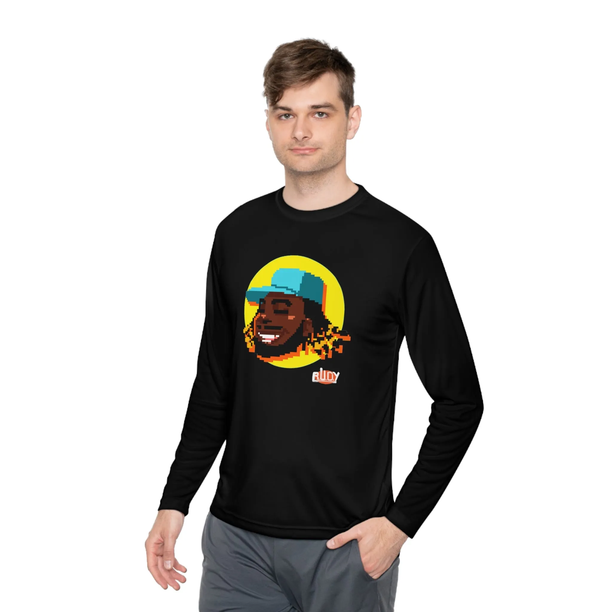 Unisex Lightweight Long Sleeve Tee Rudy #3