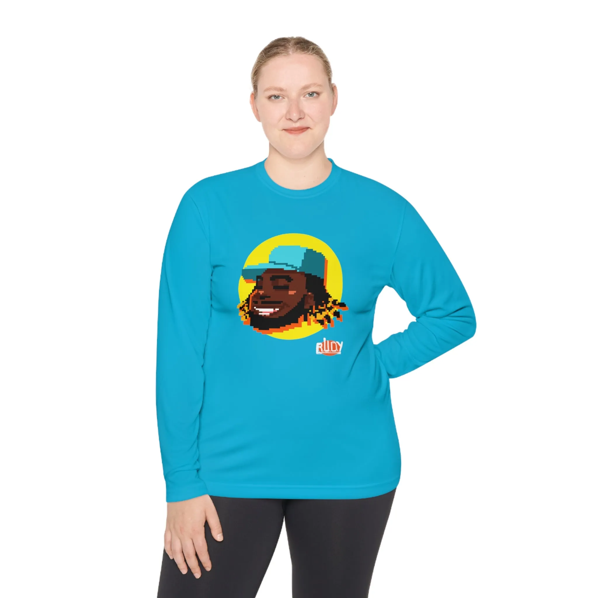Unisex Lightweight Long Sleeve Tee Rudy #3